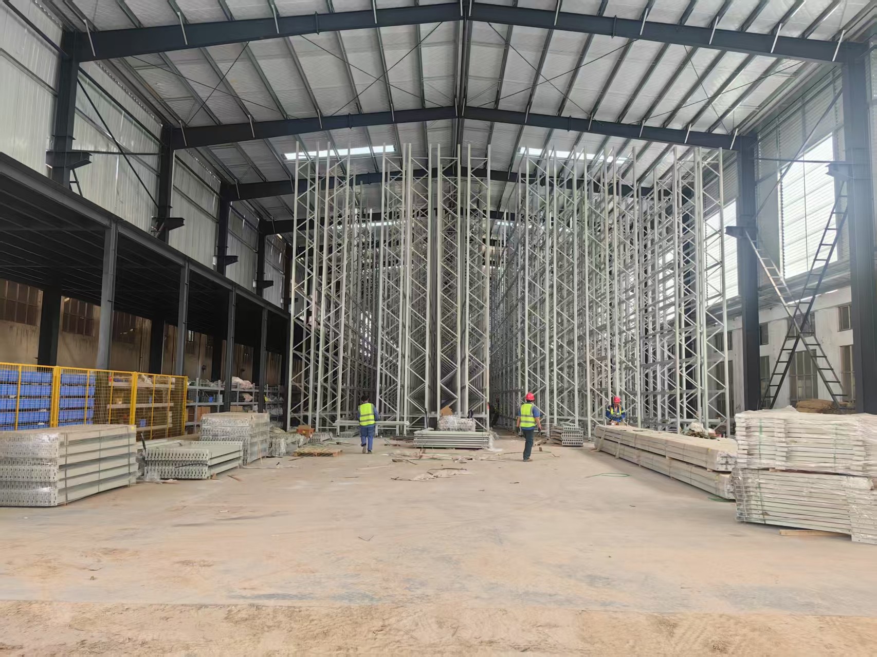 公司半成品仓库进行智能化立体仓储改造